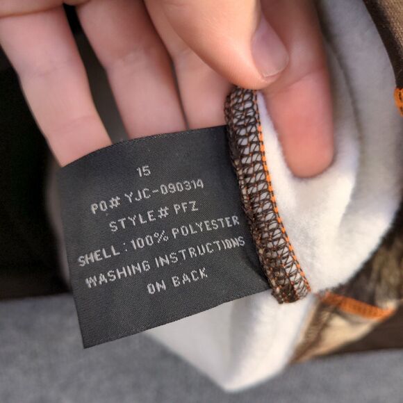 Gamehide Men's Jacket Brown Camouflage Plus Size 2X Long Sleeve - Picture 11 of 14